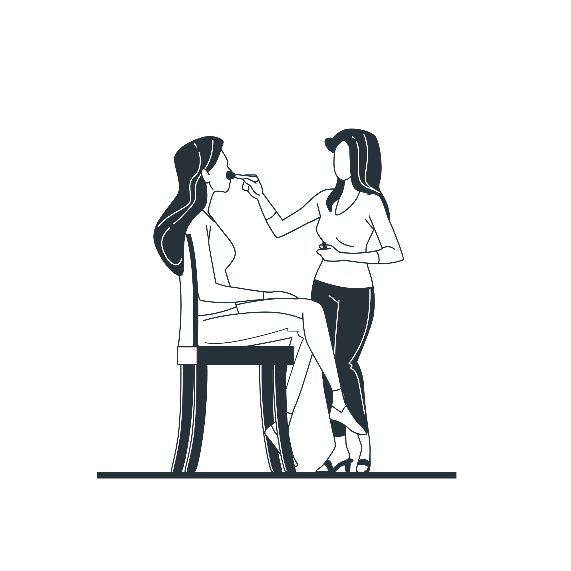 people discussing on board